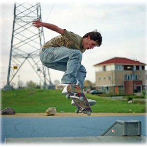 Skateboarding