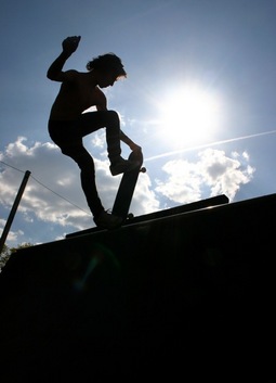 Street skating